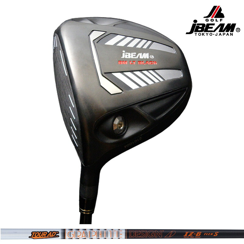 JBEAM レフティ BM LT BLACK ドライバー グラファイトデザイン TourAD IZ 装着 ツアーAD カーボン ブラック DRIVER 【カスタム】【新品】 Jビーム GOLF シャフト 地クラブ