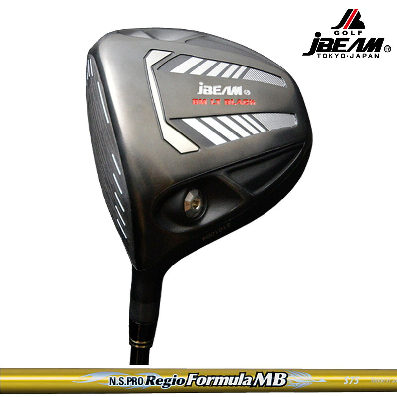 JBEAM レフティ BM LT BLACK ドライバー 日本シャフト N.S.PRO Regio Formula MB 装着 NS カーボン ブラック DRIVER 【カスタム】【新品】 Jビーム GOLF シャフト 地クラブ