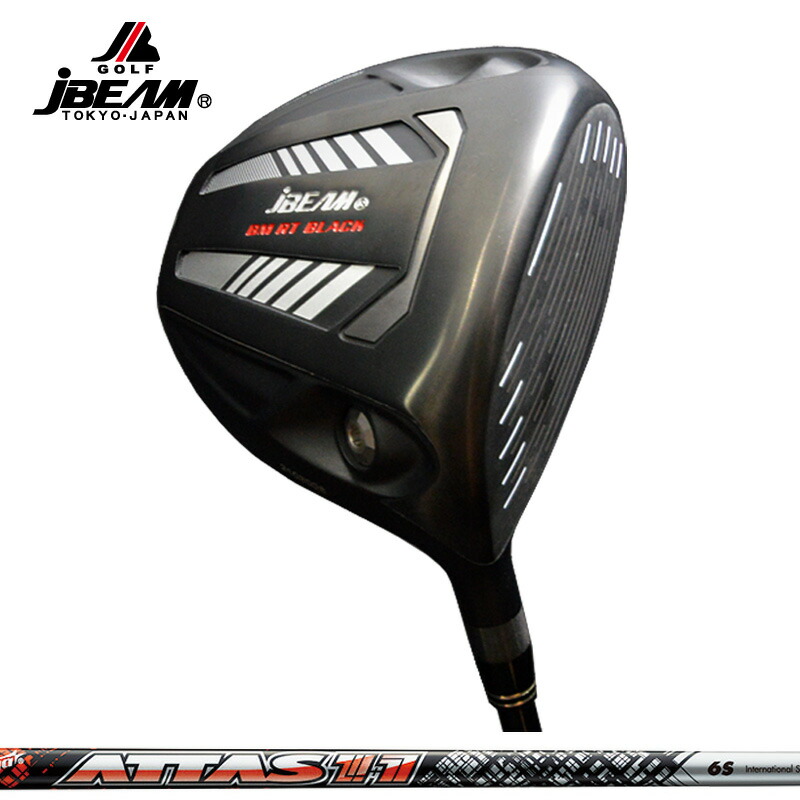 JBEAM BM RT BLACK ドライバー UST Mamiya attas 11 装着 アッタス マミヤ カーボン ブラック DRIVER 【カスタム】【新品】 Jビーム GOLF シャフト 地クラブ