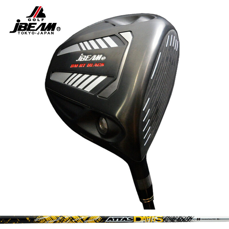 JBEAM BM RT BLACK ドライバー UST attas DAAAS 装着 アッタス マミヤ カーボン ブラック DRIVER 【カスタム】【新品】 Jビーム GOLF シャフト 地クラブ