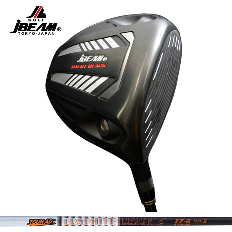JBEAM BM RT BLACK ドライバー グラファイトデザイン TourAD IZ 装着 ツアーAD カーボン ブラック DRIVER 【カスタム】【新品】 Jビーム GOLF シャフト 地クラブ 59,745円