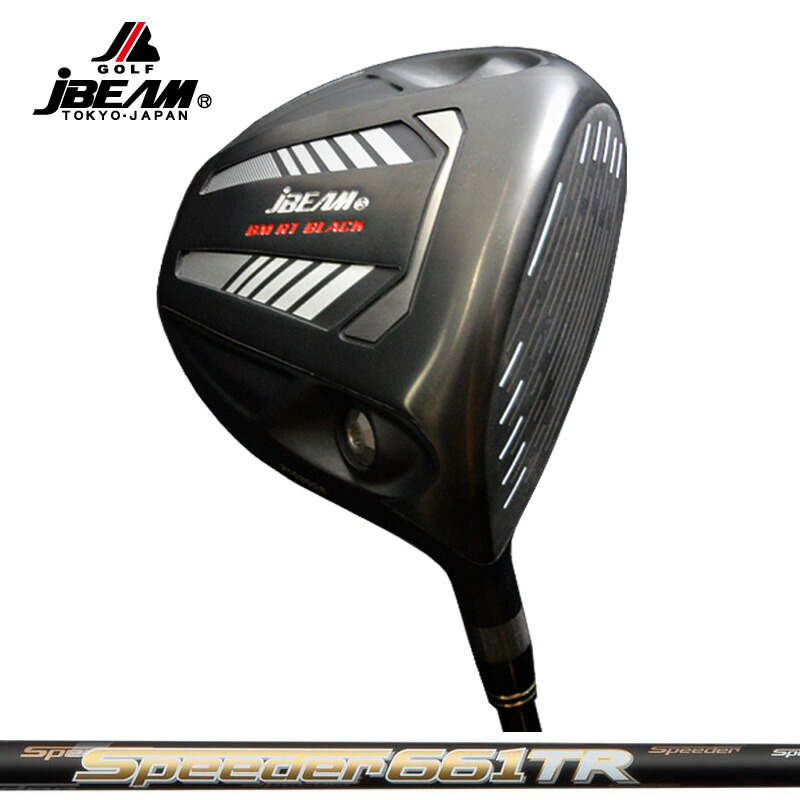 JBEAM BM RT BLACK ドライバー Fujikura Speeder TR 装着 フジクラ スピーダー カーボン ブラック DRIVER 【カスタム】【新品】 Jビーム GOLF シャフト 地クラブ