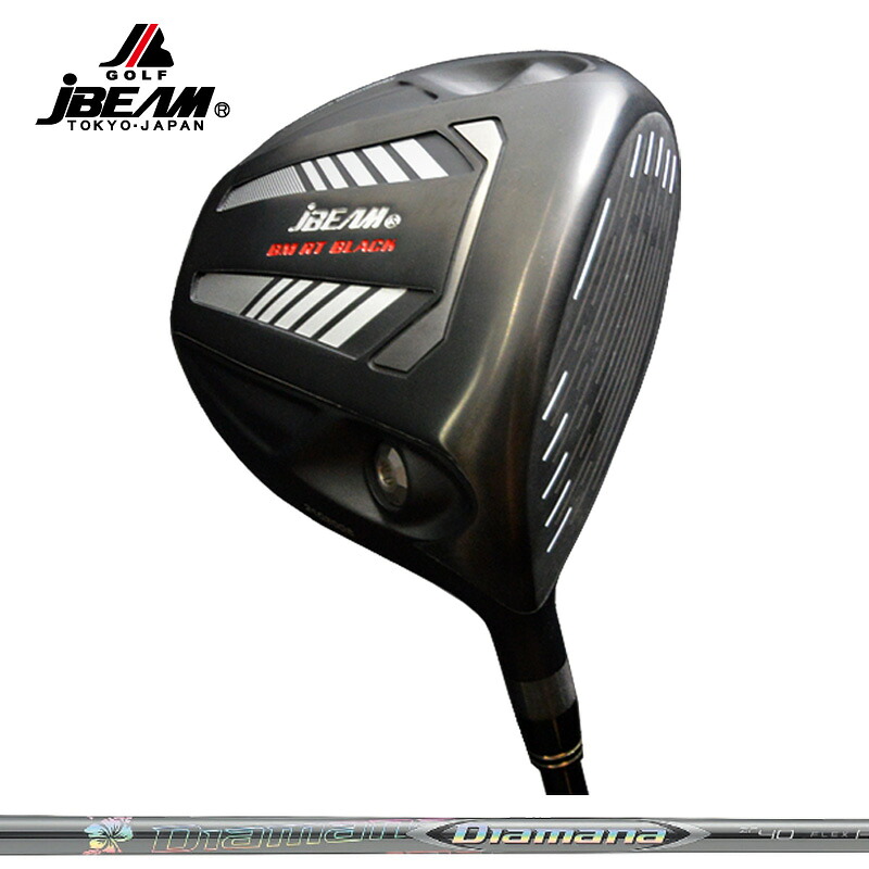 JBEAM BM RT BLACK ドライバー 三菱ケミカル Diamana ZF 装着 ディアマナ カーボン ブラック DRIVER 【カスタム】【新品】 Jビーム GOLF シャフト 地クラブ