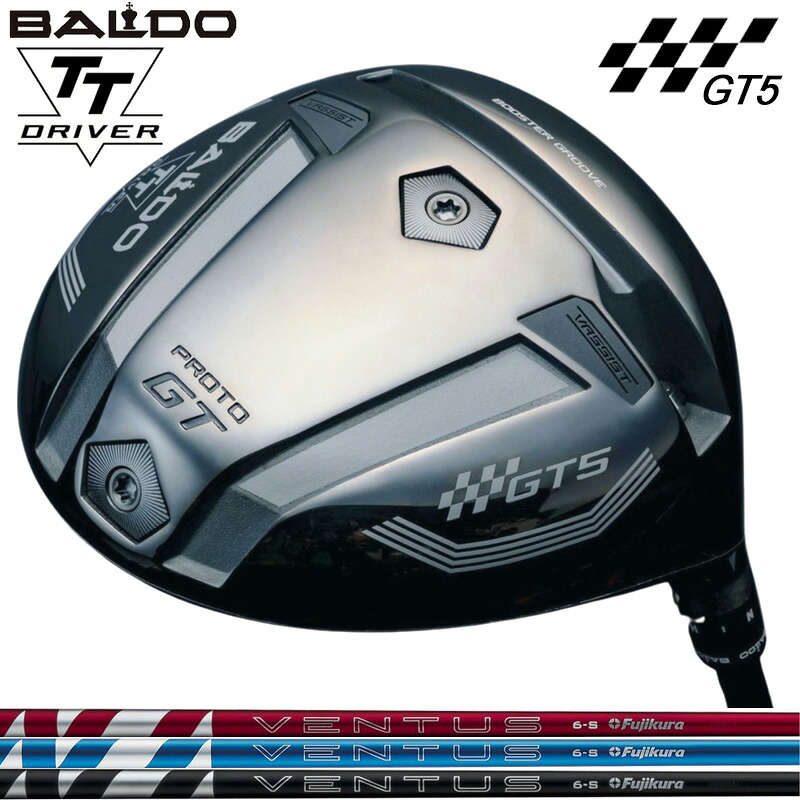 バルド TT １番ウッド GT5 DEEP プロト 変数式 Fujikura 24 VENTUS 作り付ける BLUE RED BKACK フジクラ ベンタス 【カスタム】【新品】 BALDO DRIVER ディープ PROTO 地野球クラブ ゴルフ