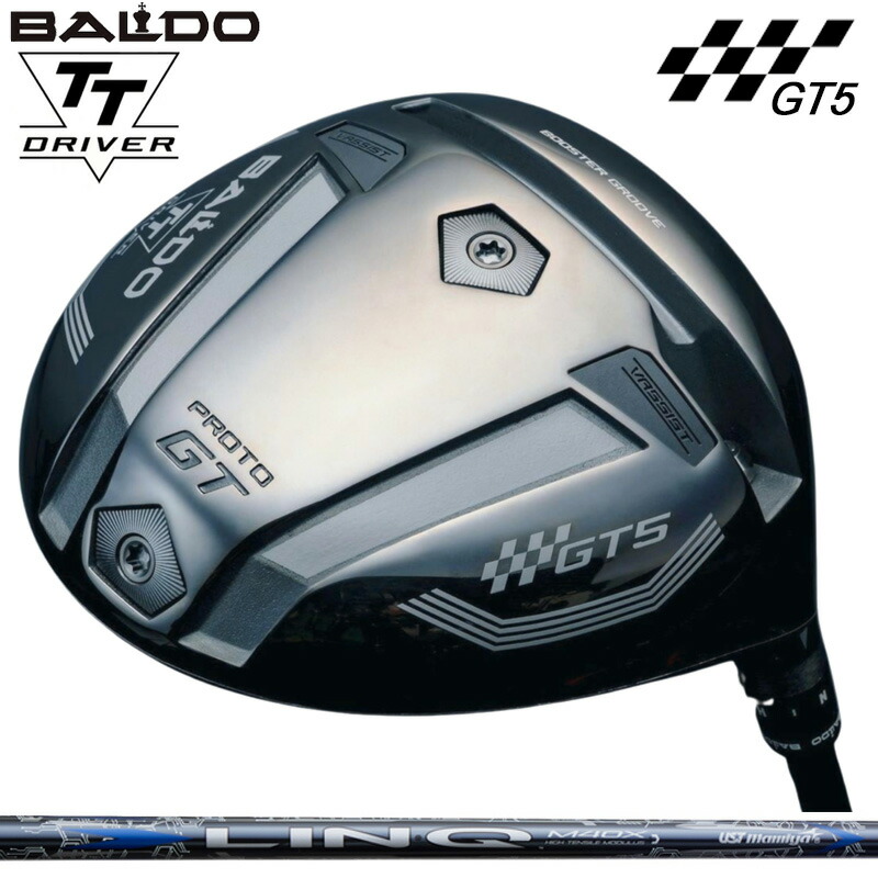 バルド TT １番ウッド GT5 DEEP プロト 変数式 UST Mamiya LIN-Q BLUE EX 作り付ける 繋がり 青色 マミヤ 【カスタム】【新品】 BALDO DRIVER ディープ PROTO 地野球クラブ ゴルフ