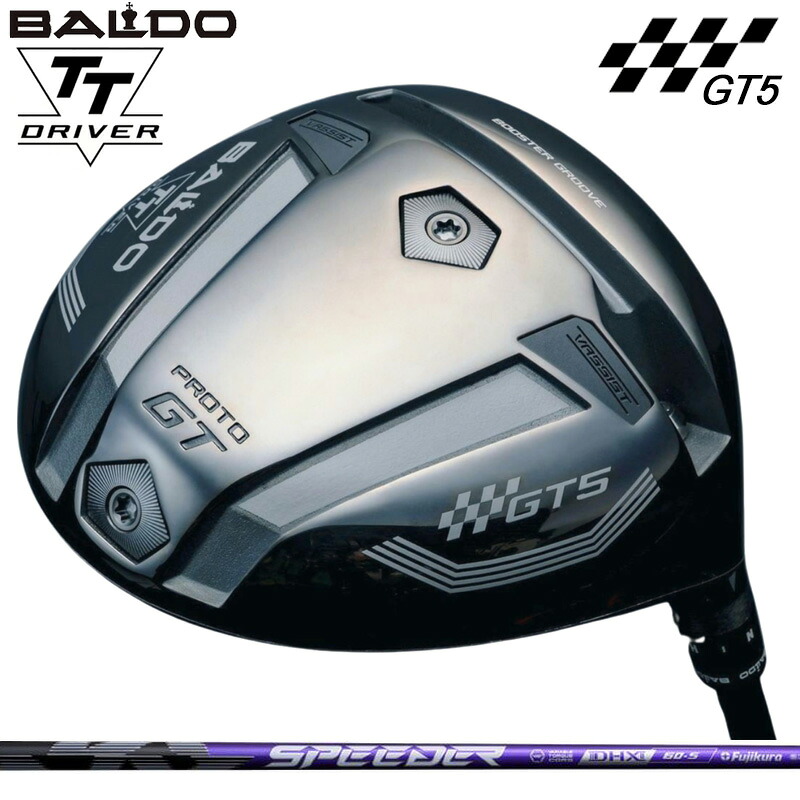 バルド TT ドライバー GT5 DEEP プロト 可変式 Fujikura SPEEDER NX VIOLET 装着 フジクラ スピーダー パープル 【カスタム】【新品】 BALDO DRIVER ディープ PROTO 地クラブ ゴルフ