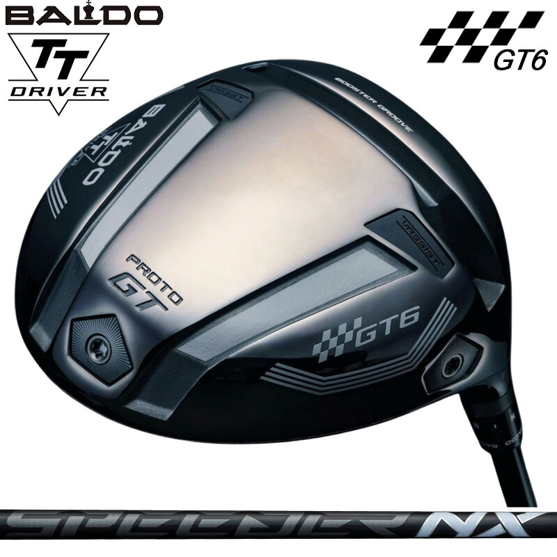 バルド TT ドライバー GT6 SHALLOW プロト 可変式 Fujikura SPEEDER NX BLACK 装着 フジクラ スピーダー ブラック 【カスタム】【新品】 BALDO DRIVER シャロー PROTO 地クラブ ゴルフ|サードウェイブ ゴルフ&スポーツ