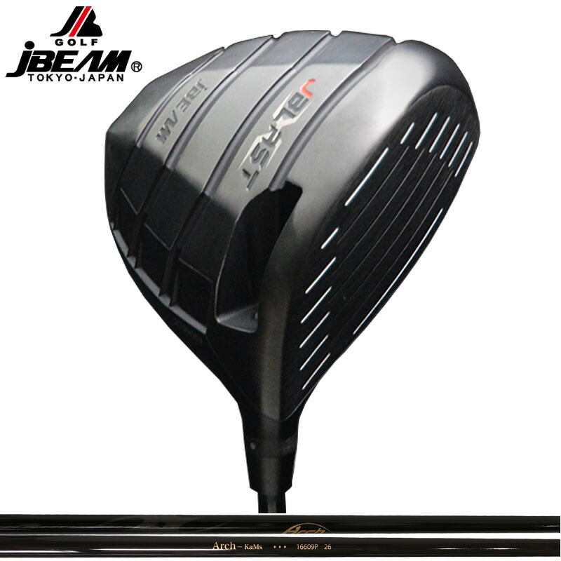 JBEAM JBLAST X １番ウッド ARCH 16609P 据えつける アーチ形 KaMs 【カスタム】【新品】 J光芒 Jブラジャー同盟罷業 ジェーブラストエックス GOLF 矢がら 地野球クラブ