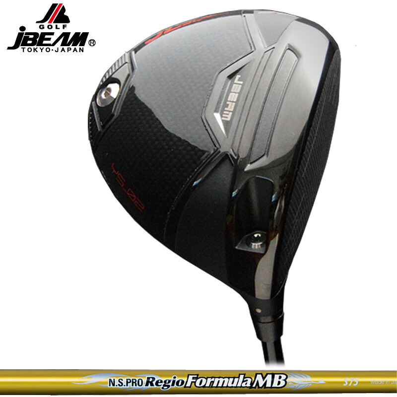 JBEAM JL BLACK ドライバー 日本シャフト N.S.PRO Regio Formula MB 装着 NS 【カスタム】【新品】 Jビーム ジェイ エル ブラック ジェーエル BK GOLF シャフト 地クラブ