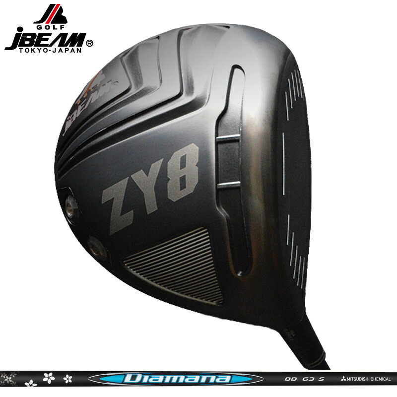 JBEAM ZY-8 ドライバー 三菱ケミカル Diamana BB 装着 ディアマナ【カスタム】【新品】 Jビーム GOLF シャフト ディアマナ 地クラブ
