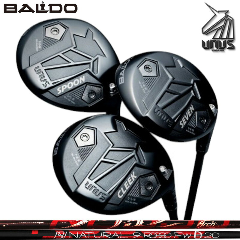 バルド 2026 UNUS フェアウェイウッド ウヌス FD ARCH Natural 9 ROSSO FW とり備える アーチ形 自然的9 ロッソ 【カスタム】【新品】 BALDO MODEL 地野球クラブ