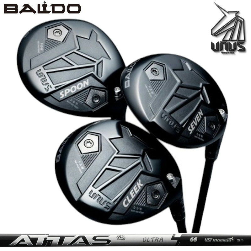 バルド 2026 UNUS フェアウェイウッド ウヌス FD UST Mamiya ATTAS RX ULTRA BLACK とり備える アッタス ウルトラ 黒いこと 【カスタム】【新品】 BALDO MODEL 地野球クラブ