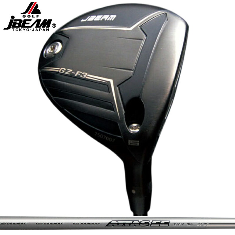 JBEAM GZ フェアウェイウッド UST Mamiya ATTAS EE FW とり備える アッタス マミヤ 【カスタム】【新品】 ジェイ J光束 重力加速度 ゼット FAIRWAY WOOD GOLF 矢がら 地野球クラブ