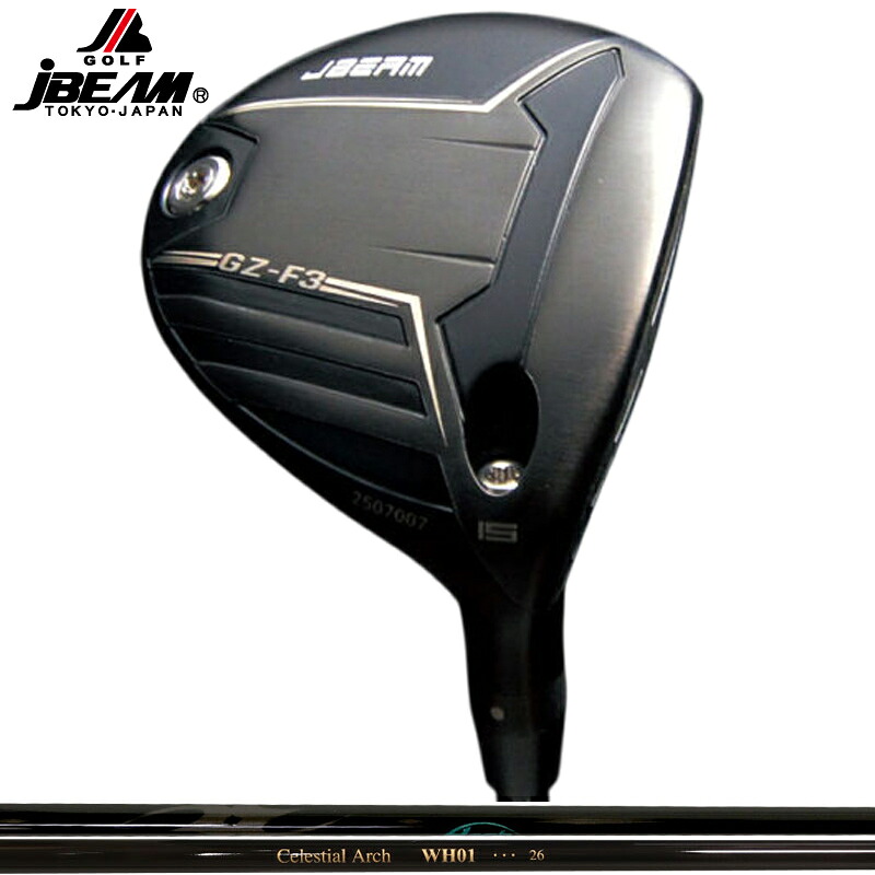 JBEAM GZ フェアウェイウッド ARCH WH01 とり備える アーチ形 フェアウェイウッド用 【カスタム】【新品】 ジェイ J光束 重力加速度 ゼット FAIRWAY WOOD GOLF 矢がら 地野球クラブ