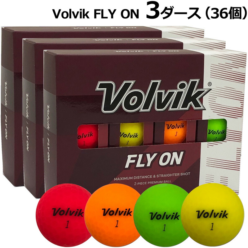 楽天市場】Volvik VIVID Ladies Pack 1ダース（12球）【VOLVIK