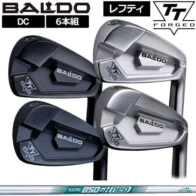 バルド レフティ 2024 TT FORGED アイアン DC 6本組(＃5-P) 日本シャフト N.S.PRO 850GH NEO 装着 NS ネオ スチール 【カスタム】【新品】 BALDO フォージド セット ゴルフ クラブ TOUR SATIN BLACK