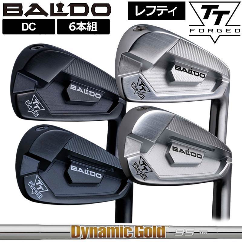 バルド レフティ 2024 TT FORGED アイアン DC 6本組(＃5-P) トゥルーテンパー ダイナミックゴールド 85/95/105/120 装着 【カスタム】【新品】 BALDO フォージド セット ゴルフ クラブ TOUR SATIN BLACK｜サードウェイブ ゴルフ＆スポーツ