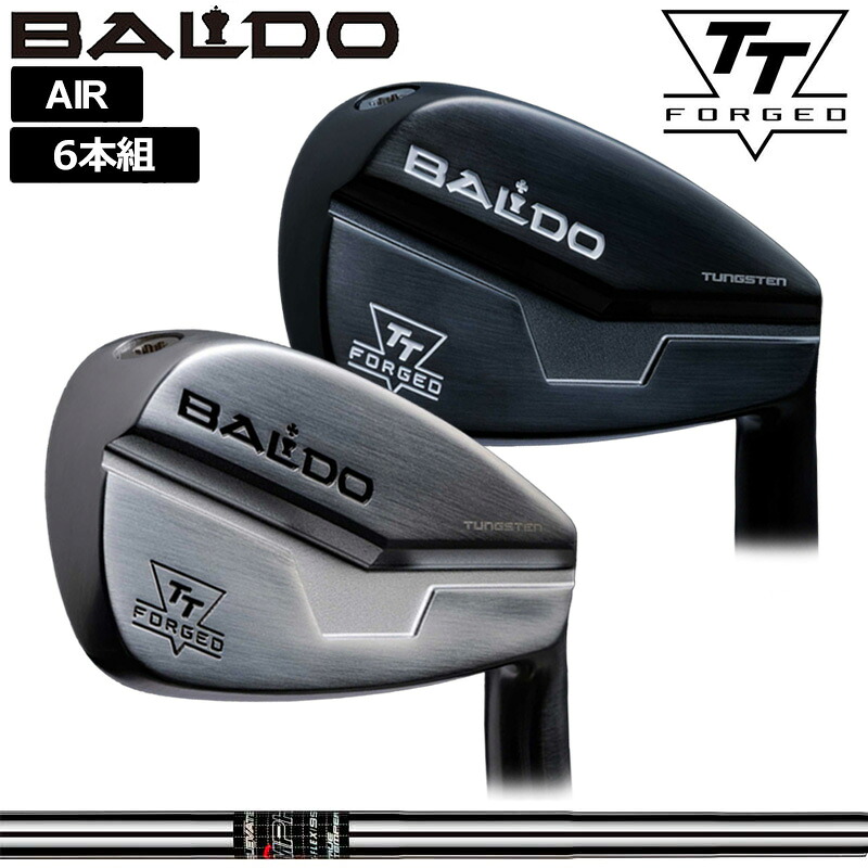 バルド 2024 TT FORGED AIR アイアン 6本組(＃5-P) トゥルーテンパー Elevate MPH 95 装着 エレベート 【カスタム】【新品】 BALDO フォージド エアー 中空 アイアンセット ゴルフ クラブ TOUR SATIN BLACK TTアイアン｜サードウェイブ ゴルフ＆スポーツ
