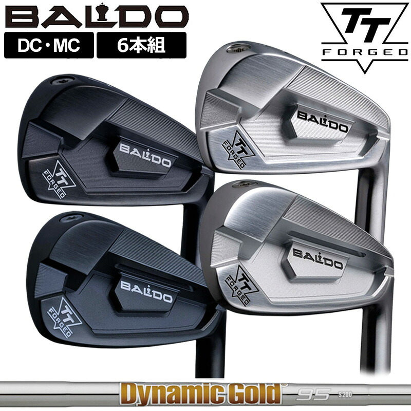 バルド 2024 TT FORGED アイアン DC MC 6本組(＃5-P) トゥルーテンパー ダイナミックゴールド 85/95/105/120 装着 【カスタム】【新品】 BALDO フォージド セット ゴルフ クラブ TOUR SATIN BLACK TTアイアン｜サードウェイブ ゴルフ＆スポーツ