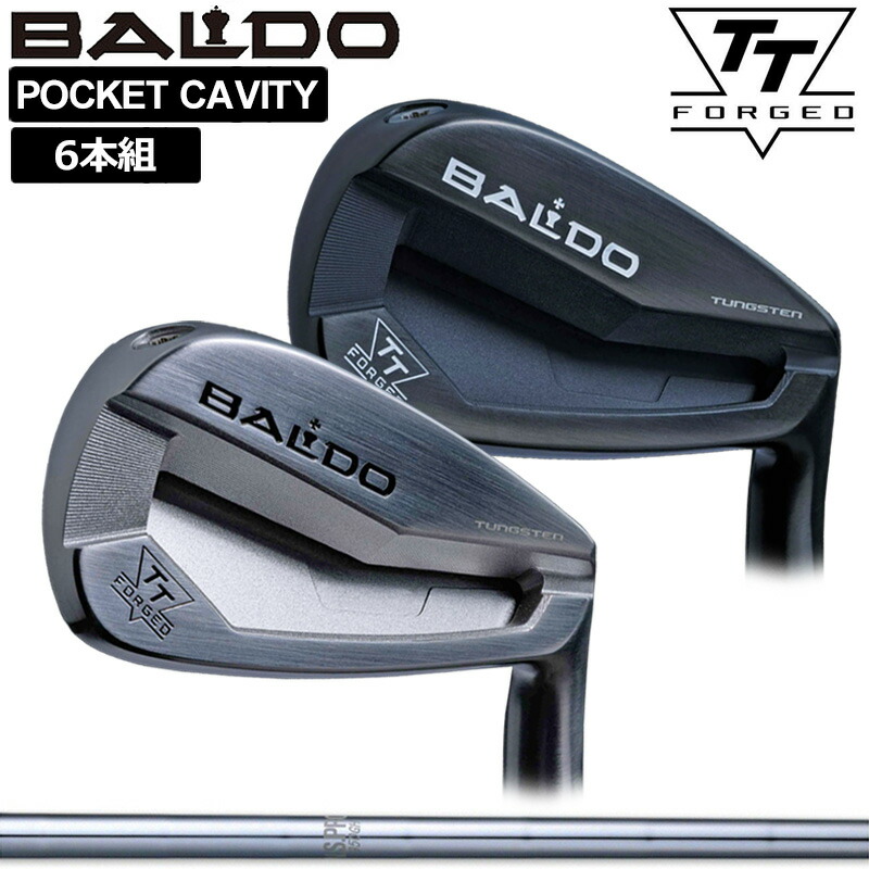 バルド 2024 TT FORGED PC アイアン 6本組(＃5-P) 日本シャフト N.S.PRO 950GH 装着 NS スチール 【カスタム】【新品】 BALDO フォージド ポケットキャビティ アイアンセット ゴルフ クラブ TOUR SATIN BLACK TTアイアン