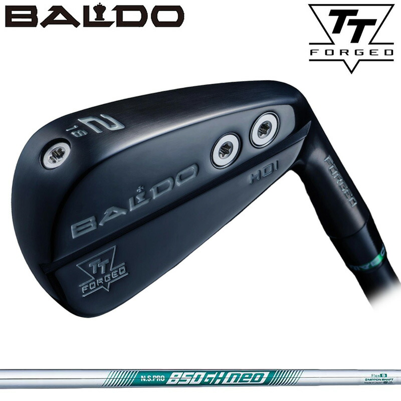 バルド TT ハイブリッド アイアン HDI ブラック 日本シャフト N.S.PRO 850GH NEO 装着 NS ネオ スチール 【カスタム】【新品】 ドライビング BALDO HYBRID DRIVING IRON Black ゴルフ クラブ