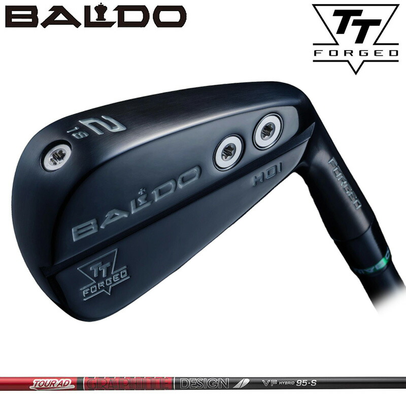 バルド TT ハイブリッド アイアン HDI ブラック グラファイトデザイン TourAD VF HB 装着 ツアーAD 【カスタム】【新品】 ドライビング BALDO HYBRID DRIVING IRON Black ゴルフ クラブ