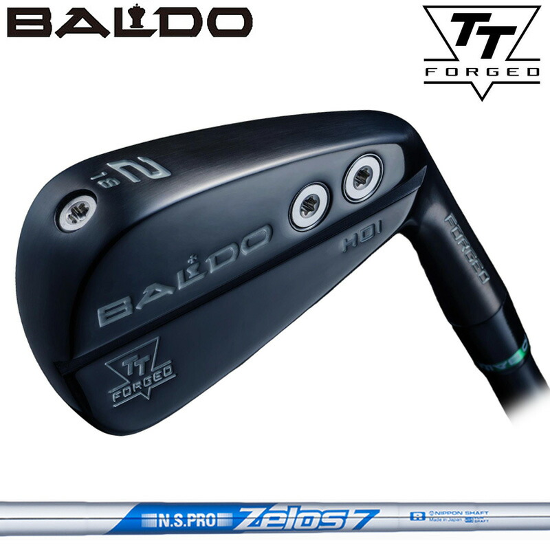 バルド TT ハイブリッド アイアン HDI ブラック 日本シャフト ZELOS 7 装着 ゼロス7 スチール 【カスタム】【新品】 ドライビング BALDO HYBRID DRIVING IRON Black ゴルフ クラブ