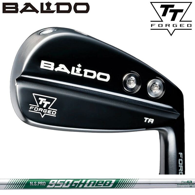 バルド TT FORGED ツアー エアー アイアン ブラック 6本組 日本シャフト N.S.PRO 950GH NEO 装着 NS ネオ スチール 【カスタム】【新品】 BALDO フォージド TA AIR アイアンセット ゴルフ クラブ