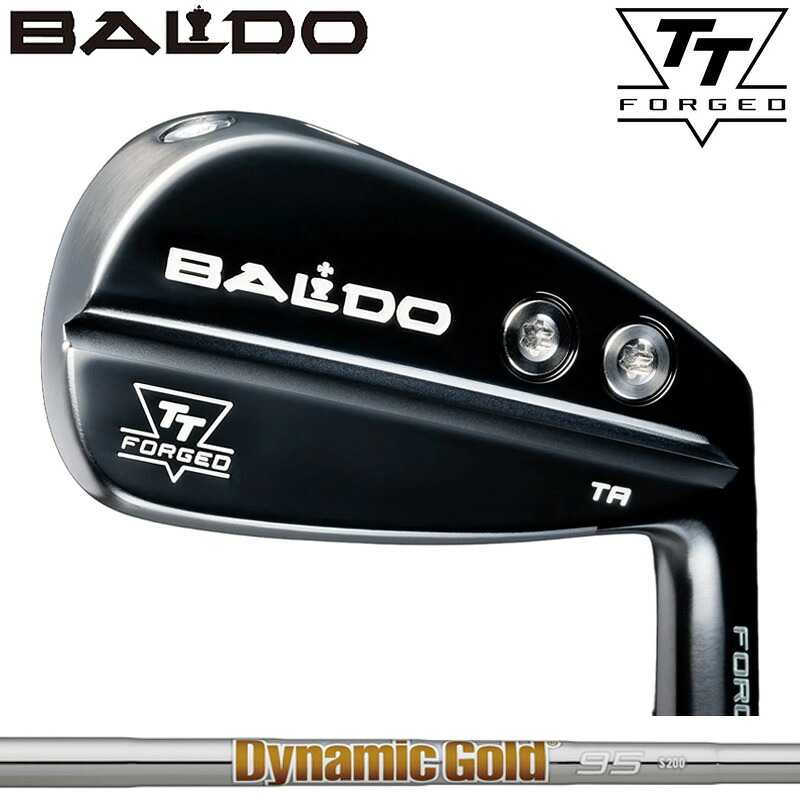 バルド TT FORGED ツアー エアー アイアン ブラック 6本組 トゥルーテンパー ダイナミックゴールド 85/95/105/120 装着 【カスタム】【新品】 BALDO フォージド TA AIR アイアンセット ゴルフ クラブ