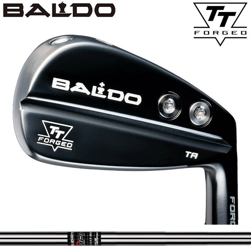 バルド TT FORGED ツアー エアー アイアン ブラック 6本組 トゥルーテンパー Elevate MPH 95 装着 エレベート 【カスタム】【新品】 BALDO フォージド TA AIR アイアンセット ゴルフ クラブ