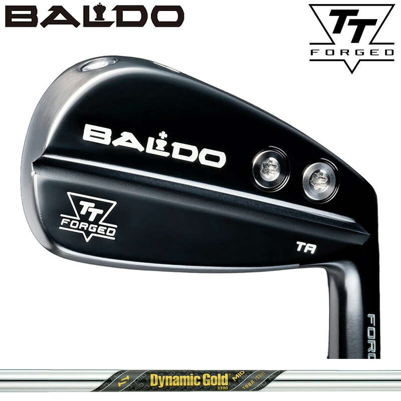 バルド TT FORGED ツアー エアー アイアン ブラック 6本組 ダイナミックゴールド MID TOUR ISSUE 装着 ミッド ツアーイシュー 【カスタム】【新品】 BALDO フォージド TA AIR アイアンセット ゴルフ クラブ 125,345円