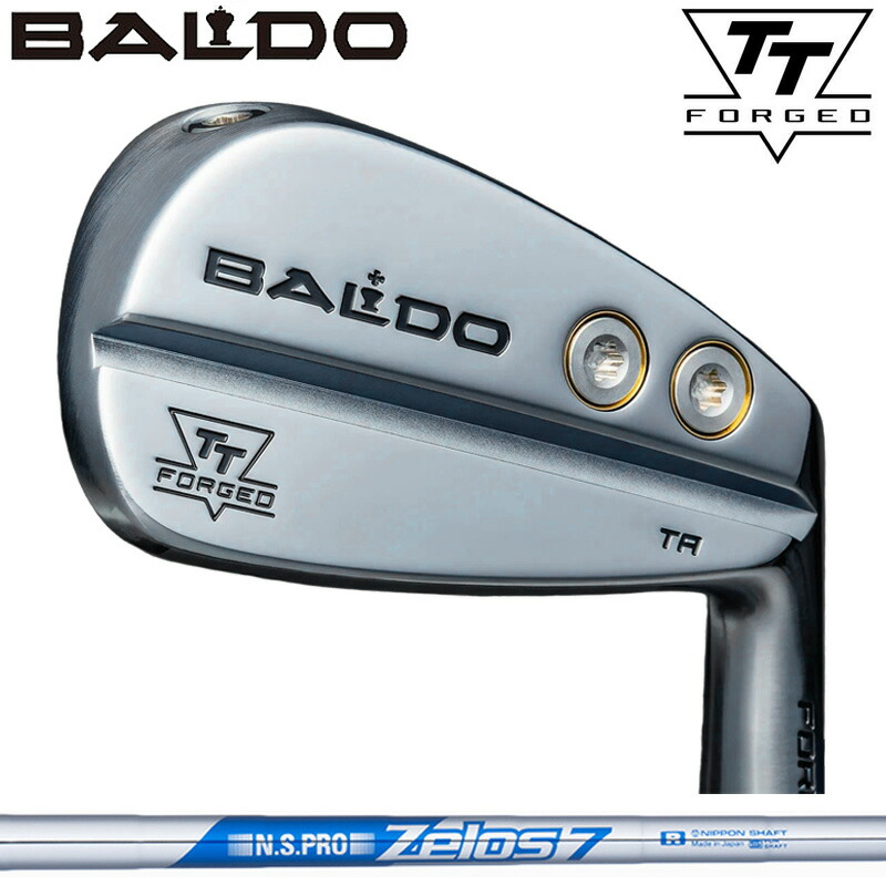 バルド TT FORGED ツアー エアー アイアン サテン 6本組 日本シャフト ZELOS 7 装着 ゼロス7 スチール 【カスタム】【新品】 BALDO フォージド TA AIR アイアンセット ゴルフ クラブ