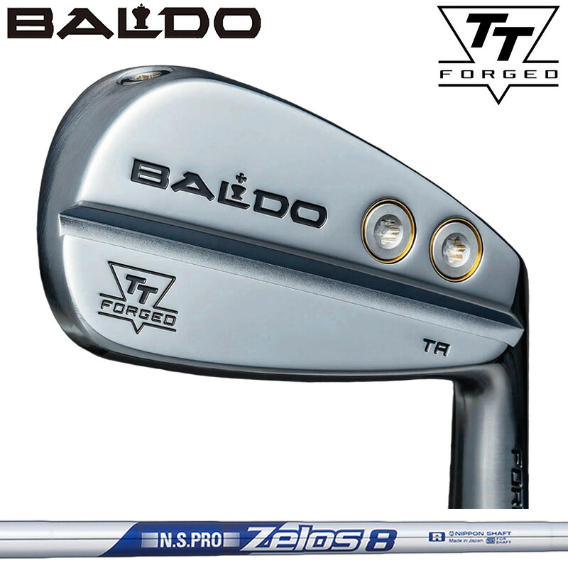 バルド TT FORGED ツアー エアー アイアン サテン 6本組 日本シャフト ZELOS 8 装着 ゼロス8 スチール 【カスタム】【新品】 BALDO フォージド TA AIR アイアンセット ゴルフ クラブ