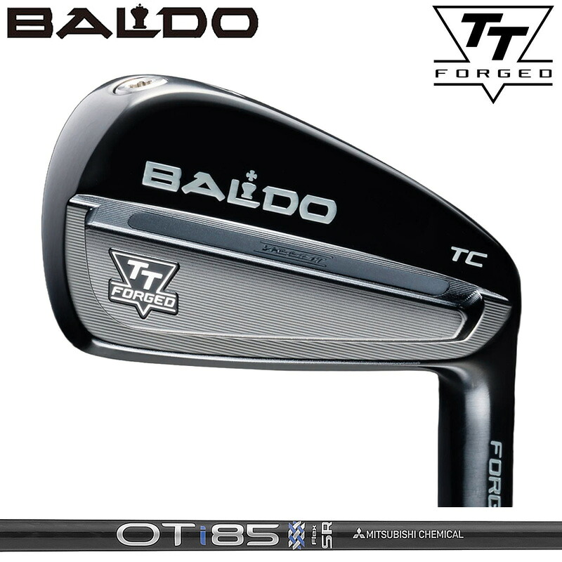 バルド TT FORGED ツアー キャビティ アイアン ブラック 6本組 三菱ケミカル OT IRON 装着 NEW カーボン 黒 【カスタム】【新品】 BALDO フォージド TC アイアンセット ゴルフ クラブ