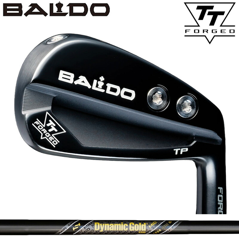 バルド TT FORGED ツアー ポケット アイアン ブラック 6本組 ダイナミックゴールド MID 95 TOUR ISSUE Gunmetal 装着 ミッド ガンメタ 【カスタム】【新品】 BALDO フォージド TP アイアンセット ゴルフ クラブ 124,345円