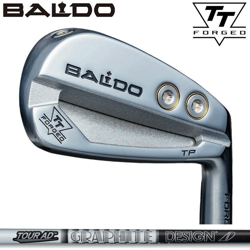 バルド TT FORGED ツアー ポケット アイアン サテン 6本組 グラファイトデザイン TourAD AD-105/115 装着 カーボン 【カスタム】【新品】 BALDO フォージド TP アイアンセット ゴルフ クラブ｜サードウェイブ ゴルフ＆スポーツ