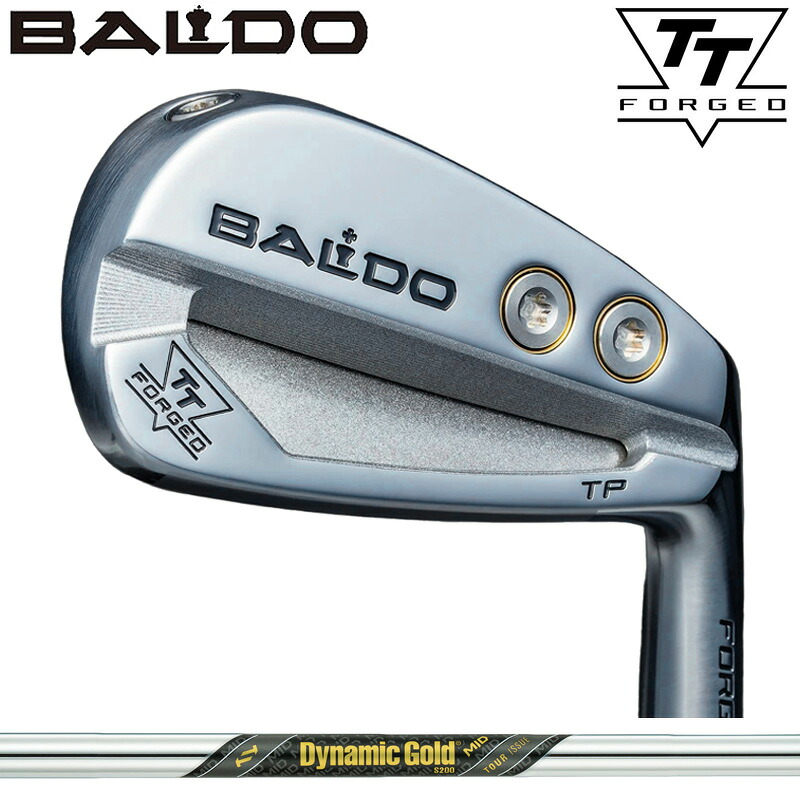 バルド TT FORGED ツアー ポケット アイアン サテン 6本組 ダイナミックゴールド MID TOUR ISSUE 装着 ミッド ツアーイシュー 【カスタム】【新品】 BALDO フォージド TP アイアンセット ゴルフ クラブ