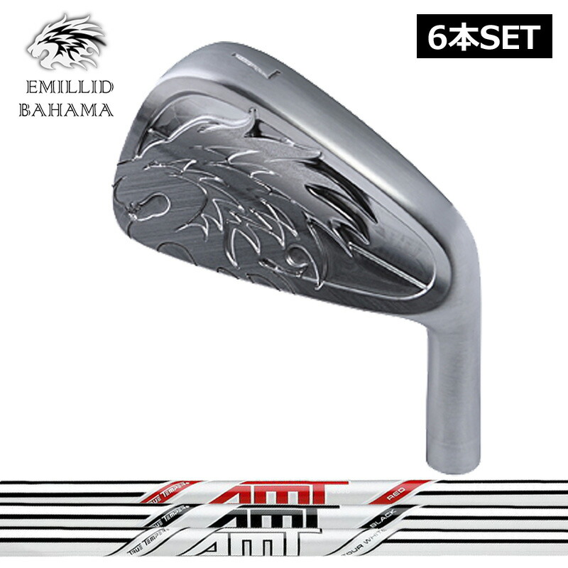 希少！ エミリッドバハマ EB-901 アイアン ゴルフクラブセット 6本 楽天市場】エミリッド バハマ EB-901 アイアンセット 6本組(#5