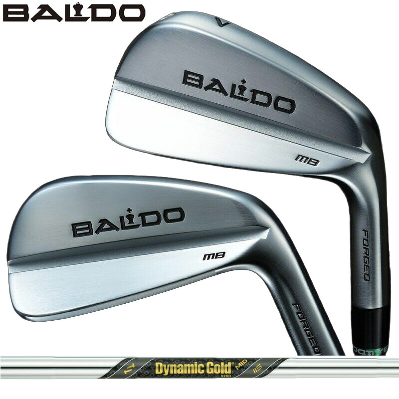 バルド フォージド マッスルバック アイアン MB 6本組(5-PW) ダイナミックゴールド MID 115 装着 ミッド 【カスタム】【新品】 BALDO FORGED アイアンセット ゴルフクラブ