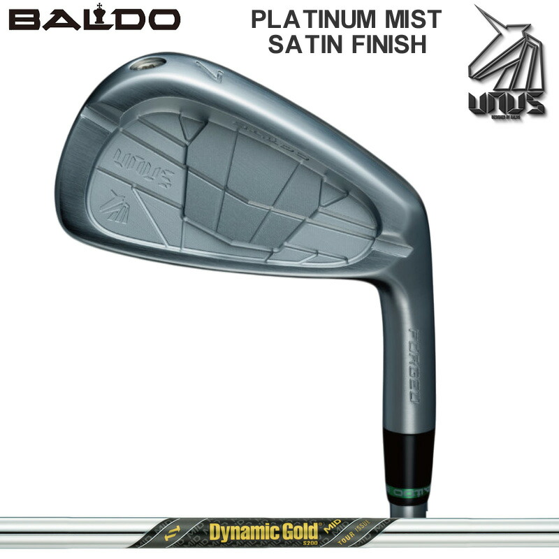 バルド 2026 UNUS ウヌス フォージドアイアン MCB 繻子 6本組 ダイナミックゴールド MID TOUR ISSUE 作り付ける ミッド ツアーイシュー 【カスタム】 BALDO アイアン仕掛ける ゴルフ 野球クラブ