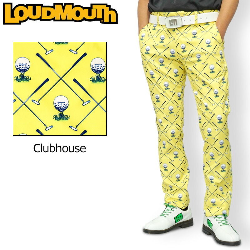 日本正規 ラウドマウス メンズ ロング猿股 ストレッチング Uv一駒 Clubhouse クラブハウス 253 新品 ss Loudmouth ゴルフウェア ゴルフパンツ ボトムス どぎつい 派手な 天質 特徴づける インディビジュアリティー標的 Loadedcafe Com