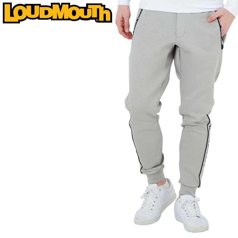 ラウドマウス メンズ スウェット ロングパンツ ジョガーパンツ 762301(961) Mix Gray ミックスグレー 【日本規格】【新品】RAAR Loudmouth ゴルフウェア ジョガパン 無地|サードウェイブ ゴルフ&スポーツ