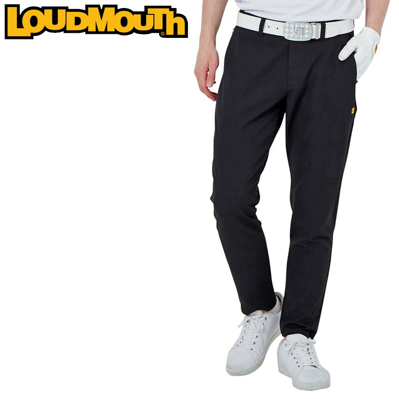 【日本規格】ラウドマウス メンズ テーパード ロングパンツ 762303(998) Black ブラック 【新品】 RAAR Loudmouth ゴルフウェア 無地 派手 MAR2|サードウェイブ ゴルフ&スポーツ