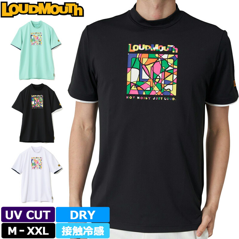 楽天市場】ラウドマウス 2025 メンズ UVカット モックネック 半袖