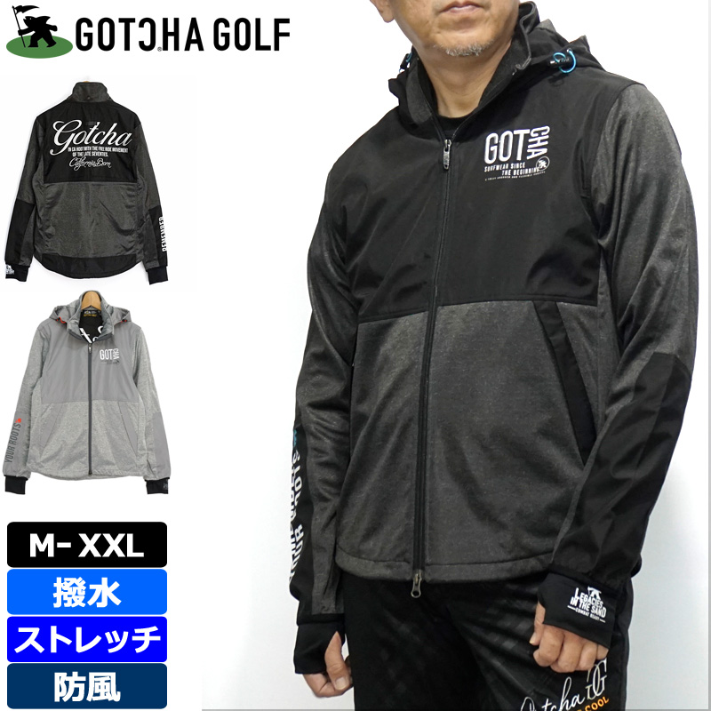 GOTCHA GOLF ガッチャゴルフ メンズゴルフウェア 裏起毛ジャケット