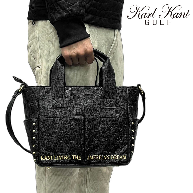 楽天市場】カールカナイゴルフ Kロゴ切替 ゴールド刺繍 クロコダイル柄