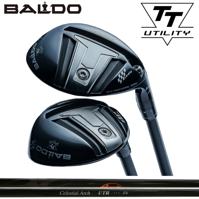 バルド 2024 TT ユーティリティ ARCH UTR 装着 アーチ ユーティーアール BALDO UTILITY 【カスタム】【新品】 地クラブ ティー ティー 可変式スリーブ