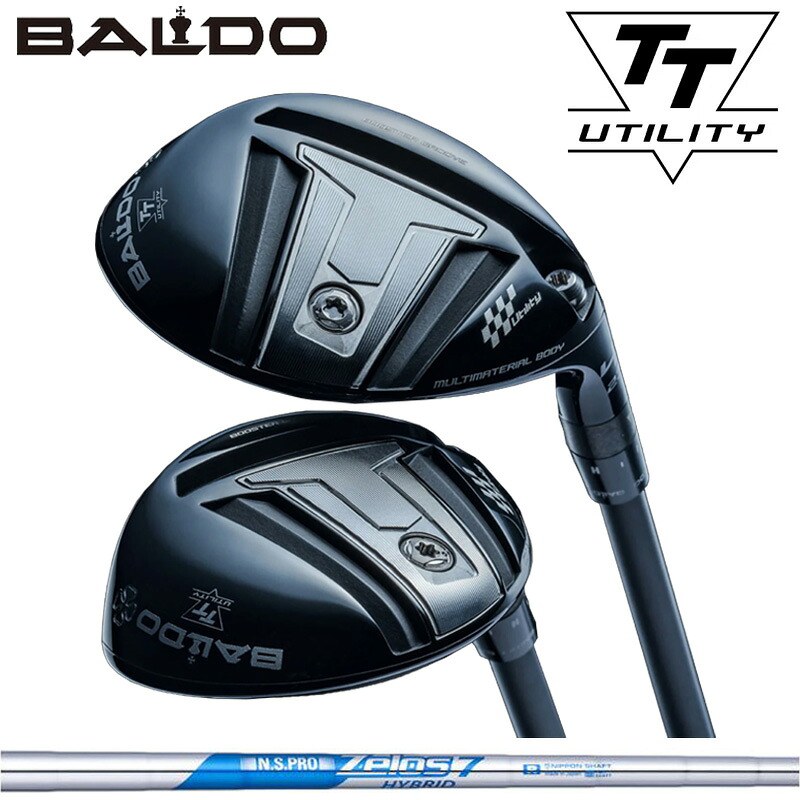 バルド 2024 TT ユーティリティ 日本シャフト N.S.PRO ZELOS 7 HYBRID 装着 NS ゼロス セブン BALDO UTILITY 【カスタム】【新品】 地クラブ ティー ティー 可変式スリーブ｜サードウェイブ ゴルフ＆スポーツ