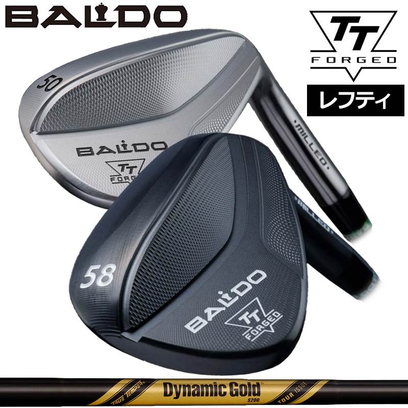 バルド 2024  TT フォージド ウェッジ ダイナミックゴールド MID 115 装着 ミッド 【カスタム】【新品】 BALDO FORGED MILLED WEDGE クラブ TTウェッジ TOUR SATIN BLACK blwdn24lh-pcb.jpg