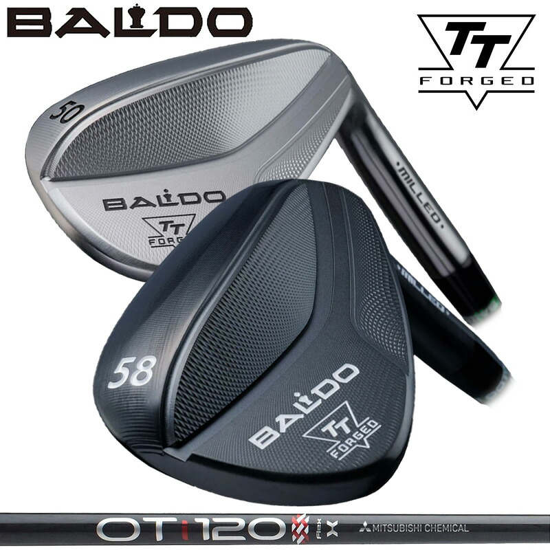 バルド 2024 TT フォージド ウェッジ 三菱ケミカル OT TOUR IRON 装着 【カスタム】【新品】 BALDO FORGED MILLED WEDGE クラブ TTウェッジ TOUR SATIN BLACK|サードウェイブ ゴルフ&スポーツ